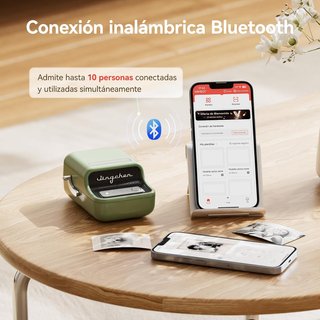NIIMBOT B21 PRO Etiquetadora 300DPIBluetooth Verde