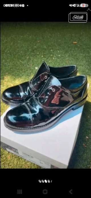 Scarpe donna vernice Viamaestra nere