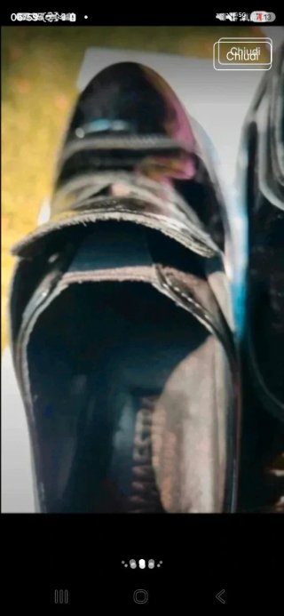 Scarpe donna vernice Viamaestra nere