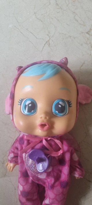 Bebé Llorón Rosa con Chupete