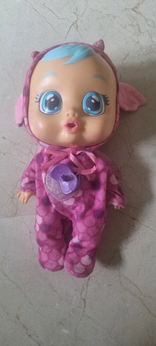 Bebé Llorón Rosa con Chupete