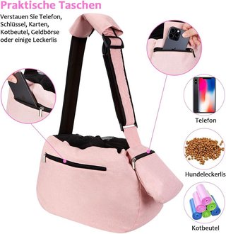 Ownpets Transportín para mascotas reversible