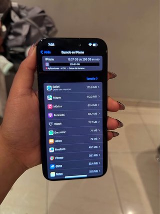 iPhone 15 Pro Max, Negro, 256gb, 87% batería