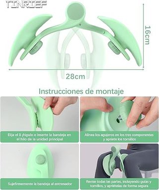 TINRIEF Entrenador de muslos 16Kg suelo pélvico