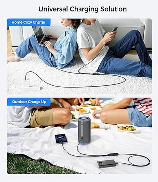 Cable Matters USB-C trenzado carga doble 1,8m 140W