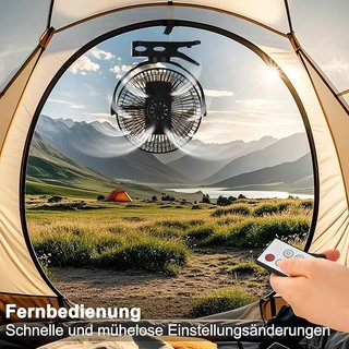 GOBRILLFUN Ventilador recargable clip USB 12000mAh