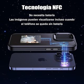 Youery Mini Ink Screen Funda iPhone 15 Pro Max