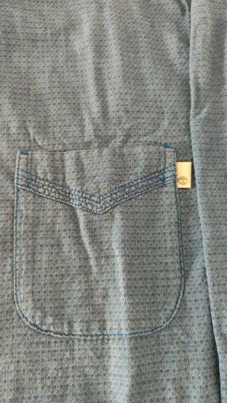 Camisa de hombre azul