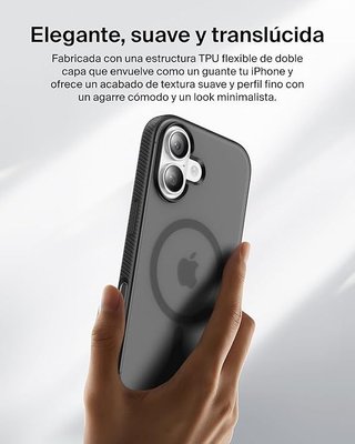 Belkin SheerForce Grip Funda iPhone 17 MagSafe