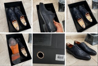 Zapatos Bontoni Hechos a Mano Italia Talla 43.5