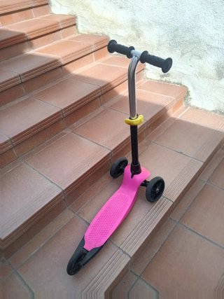 Patinete 3 Ruedas Rosa