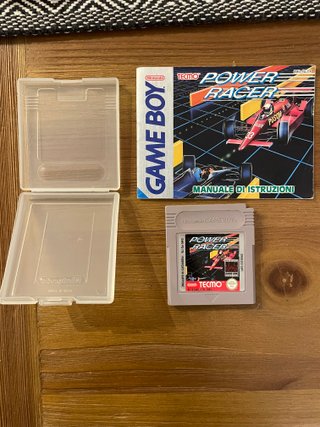 Power Racer Game Boy Manuale Istruzioni