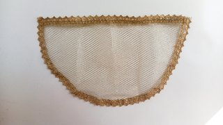 Toca de sobremanto para Virgen de 40cm