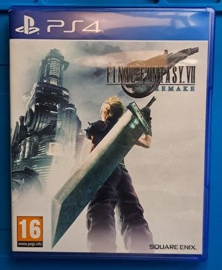 PS4 Final Fantasy VII Remake Deluxe Edition