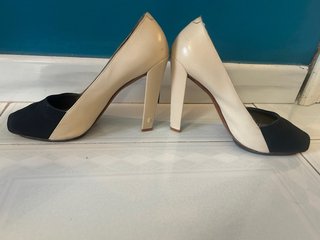 Décolleté Cèline Paris beige/nere Tg 39