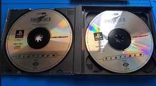 PS1 Final Fantasy VII Platinum