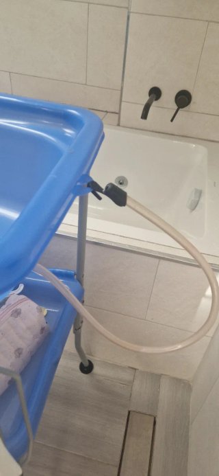 Bañera cambiador plegable bebé