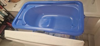 Bañera cambiador plegable bebé
