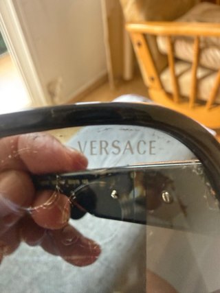Gafas de Sol Versace Negras y Doradas