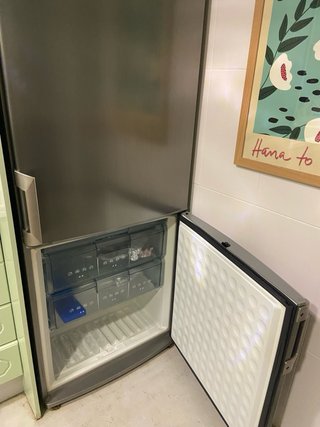 Frigorífico Balay Combi Acero Inox 185x70