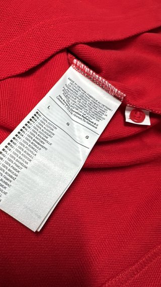 Polo Nike manga corta rojo