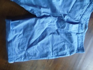 Pantalón corto azul