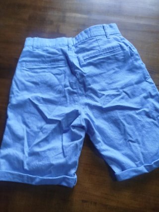 Pantalón corto azul