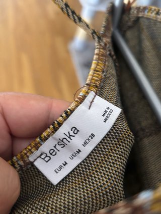 Vestido de cuadros Beska