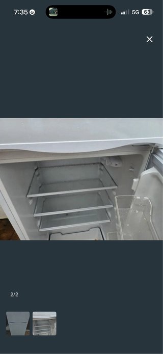 Nevera Jocel 2 puertas 142,8 cm