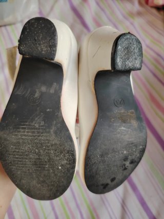 Zapatos Blancos Niña Talla 23