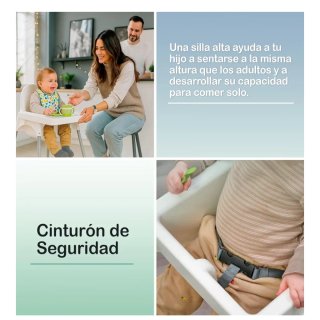 Trona Alta Premium con Bandeja Extraíble