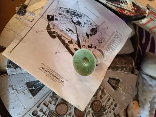 Nave Millennium Falcon Star Wars Return Jedi