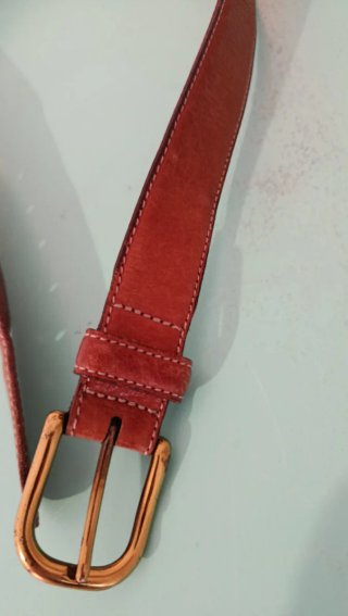 Cinturón de cuero Vintage mujer