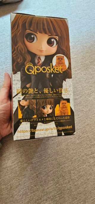 Figura Hermione Granger Q posket con Crookshanks