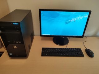 Ordenador HP Negro Completo Estudiantes