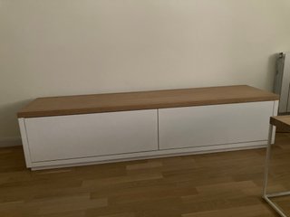 Cómoda Comedor Madera y Blanco