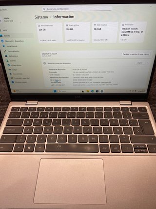 Portátil Dell 3320 Plata