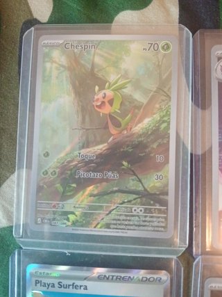 Pack Cartas Pokémon Chespin, Crobat, Xerneas