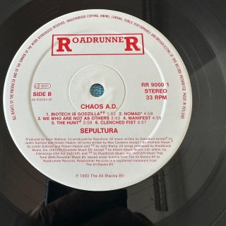 Sepultura - Chaos A.D. LP Vinile 33 Giri