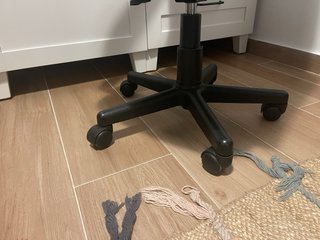 Silla de oficina/escritorio negra
