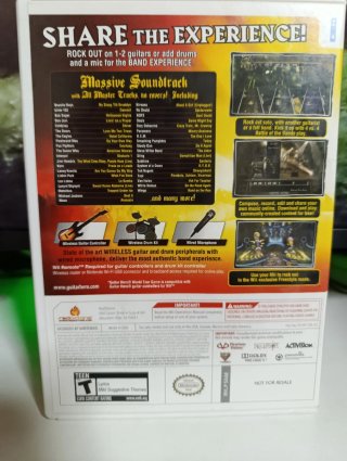 Guitar Hero World Tour Wii Activision