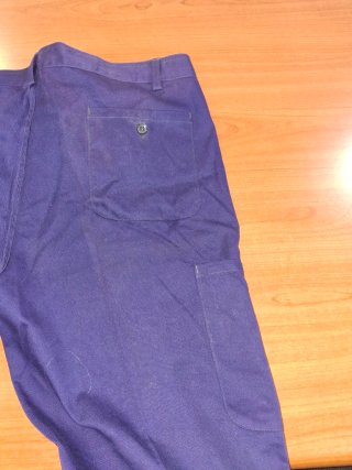 Pantaloni da lavoro blu