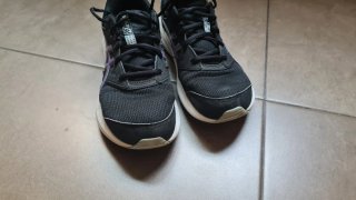 Zapatillas Asics Talla 37 Negras y Moradas