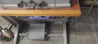 Máquina de rebajar pieles profesional