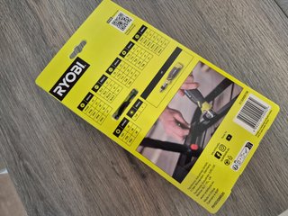 Giravite RYOBI porta inserti (35 pezzi) Nuevo
