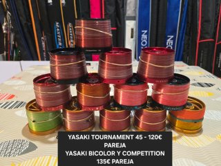 BOBINAS Y ACCESORIOS YASAKI SHIMANO 35 Y 45
