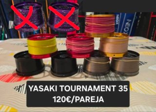 BOBINAS Y ACCESORIOS YASAKI SHIMANO 35 Y 45