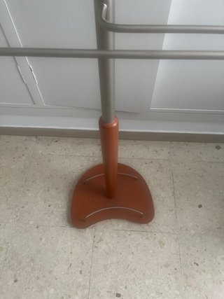 Galan de noche madera y metal es giratorio