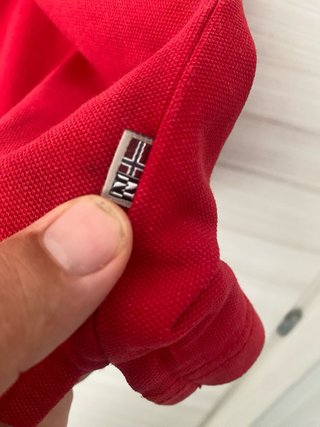 Polo Napapijri Geographic Uomo Vintage Rossa