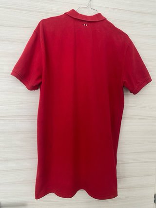 Polo Napapijri Geographic Uomo Vintage Rossa